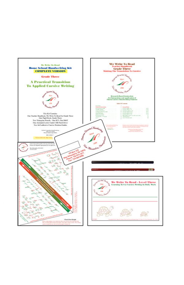 Online Store for Peterson Directed Handwriting Products. Learn Cursive.